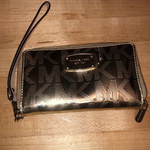 Metallic Gold Michael Kors Wallet